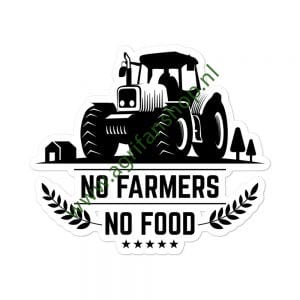 No Farmers No Food | Sticker