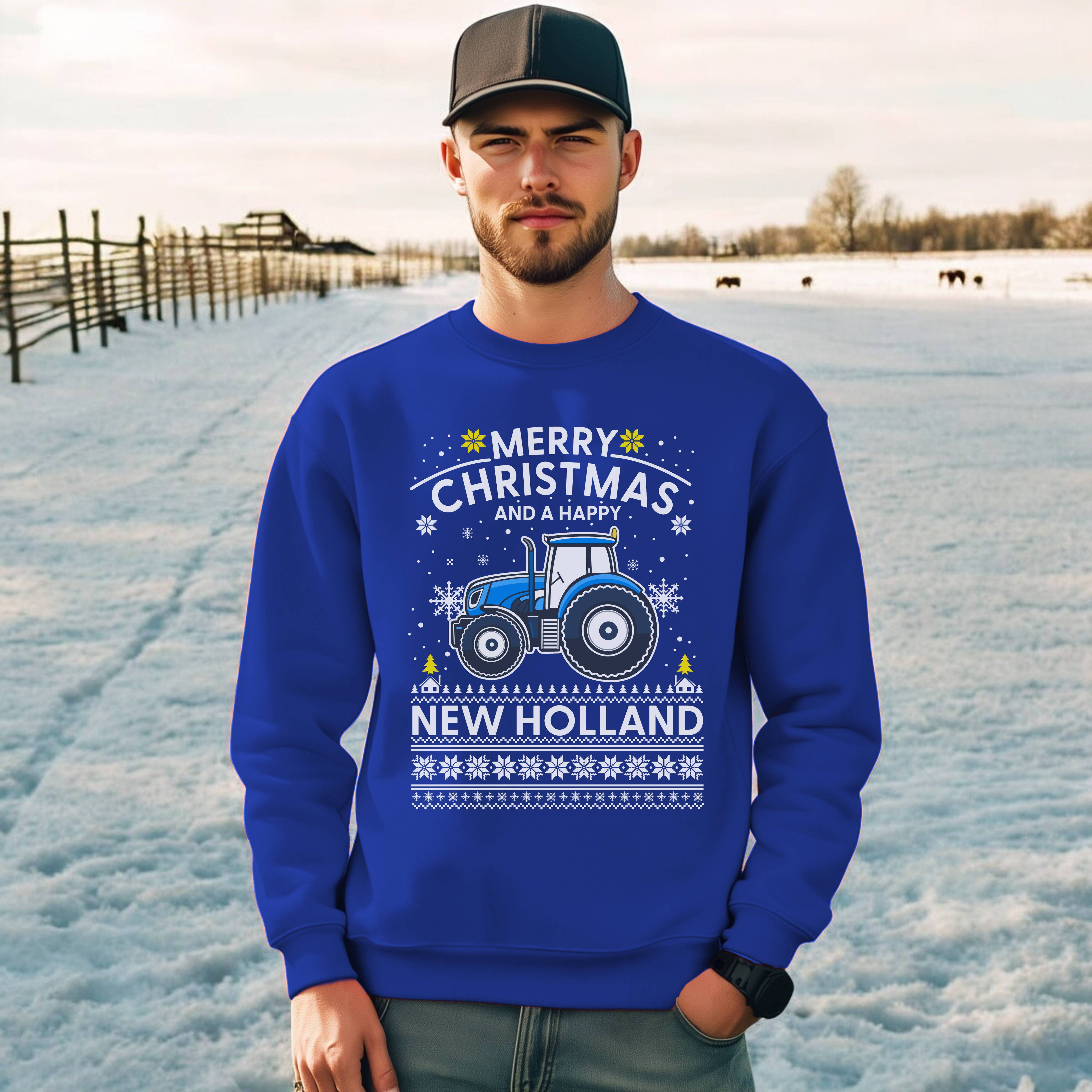 Happy New Holland | Kersttrui