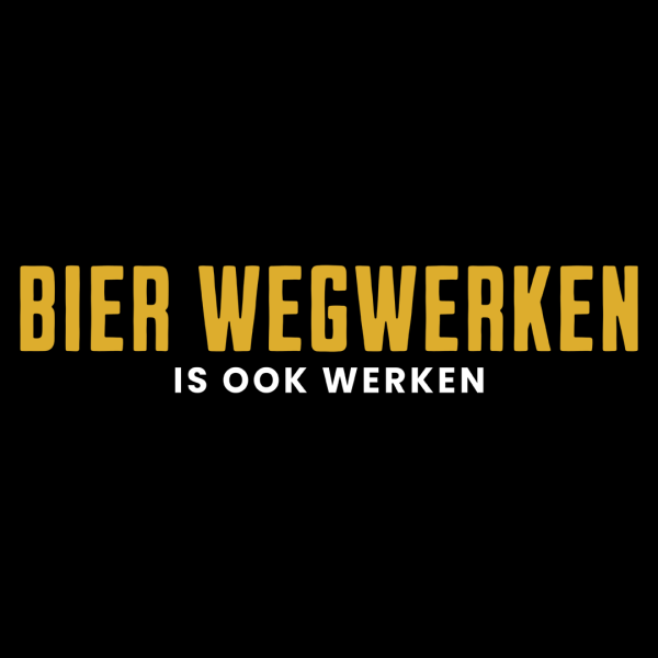 Bier wegwerken | Hoodie - Afbeelding 2