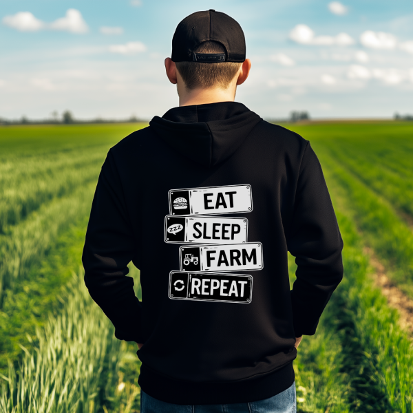 Eat Sleep Farm Repeat | Hoodie