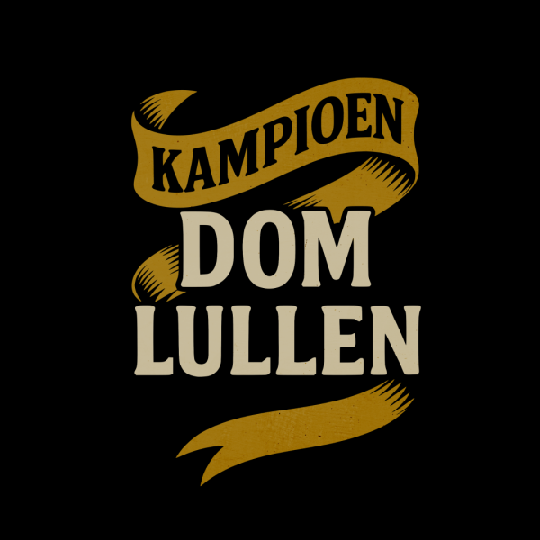 Kampioen Dom Lullen | Shirt - Afbeelding 2