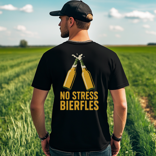 No Stress Bierfles | Shirt