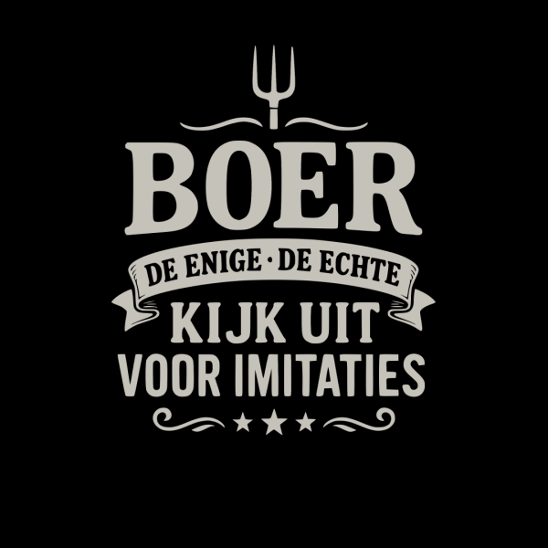 De Echte Boer | Shirt - Afbeelding 2