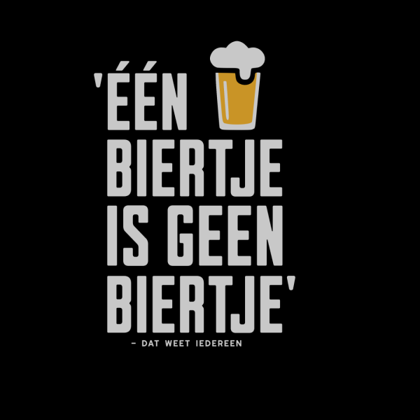 Geen Biertje | Shirt - Afbeelding 2