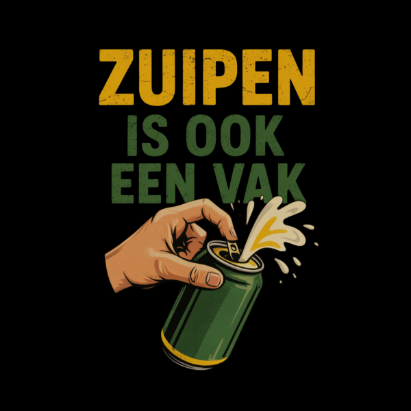 Zuipen is ook een Vak | Shirt - Afbeelding 2