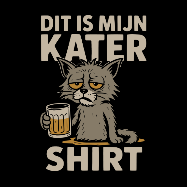 Kater Shirt | Shirt - Afbeelding 2