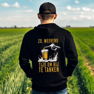 Tijd om bij te Tanken | Hoodie
