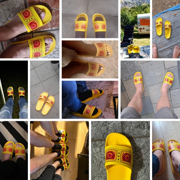 Zomerklompen in de caravan — lekker op vakantie in je Dutch slippers